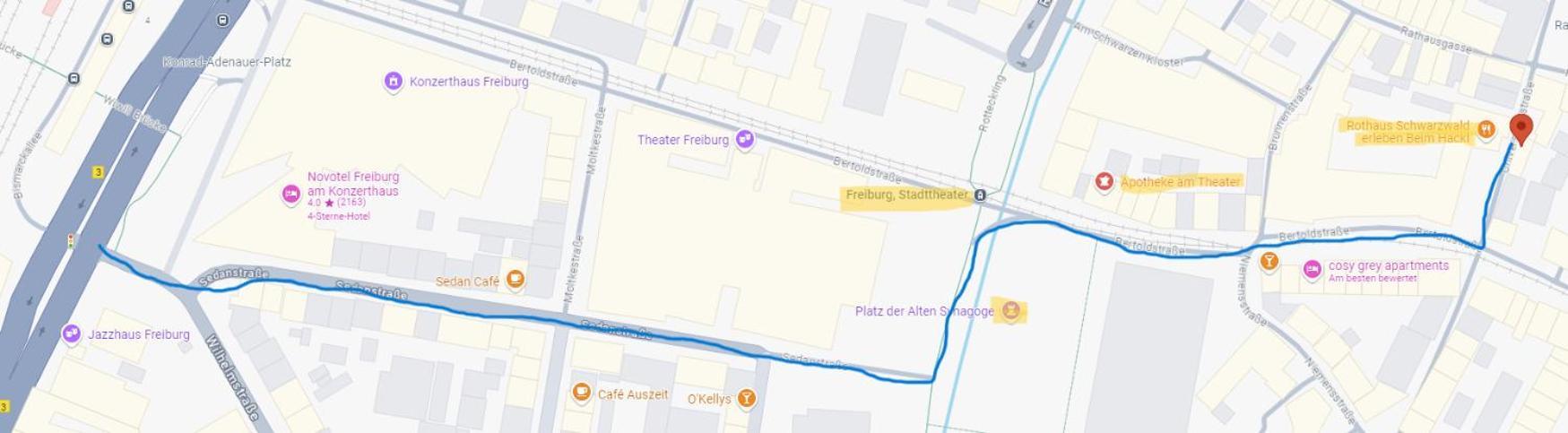 Hotel Am Rathaus Freiburg im Breisgau Exteriör bild
